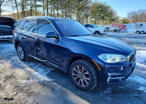 2015 BMW X5 xDrive35I z USA, uszkodzony, nr VIN 5UXKR0C5XF0P07037